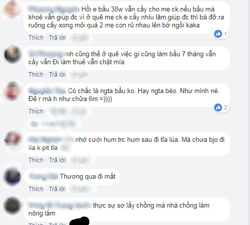 Mẹ bầu bụng to vượt mặt vẫn đi cấy ngoài ruộng khiến ai nhìn cũng thương Mẹ bầu bụng to vượt mặt vẫn đi cấy ngoài ruộng khiến ai nhìn cũng thương